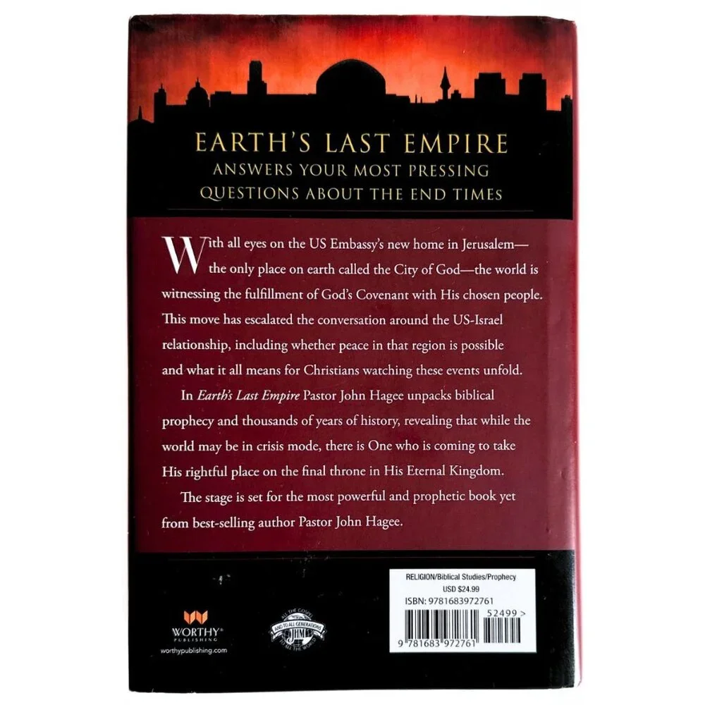 RELIGION: Earth's Last Empire: The Final Game of Thrones by John Hagee NEW